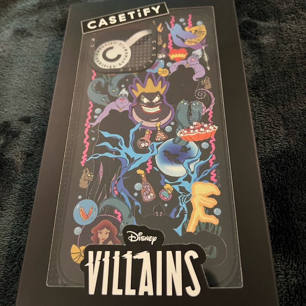 Casetify Iphone 13 pro max case
Disney villans Ursula